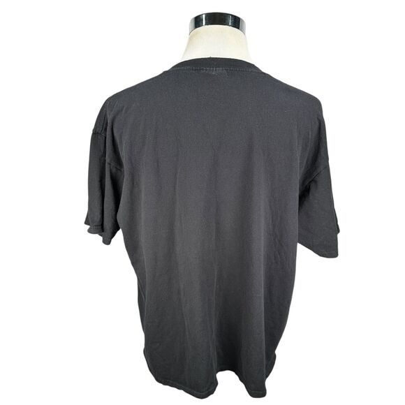 Miami Ink T-Shirt Men’s Large Black Skull Hat Y2K Tattoo Show 2008 Short Sleeve - Picture 4 of 9